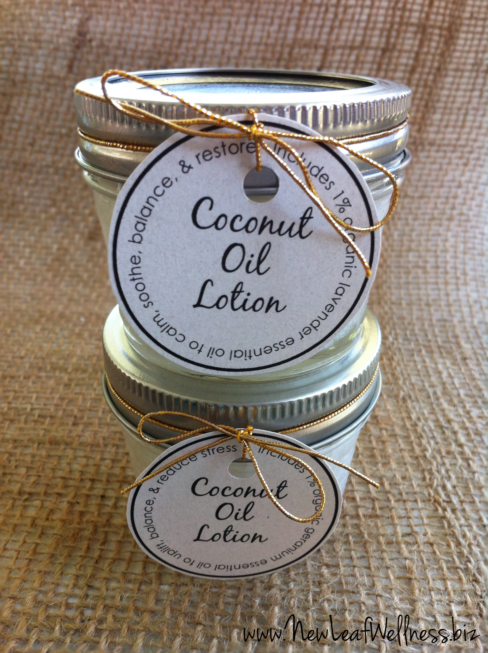 Homemade coconut oil lotion recipe | New Leaf Wellness
